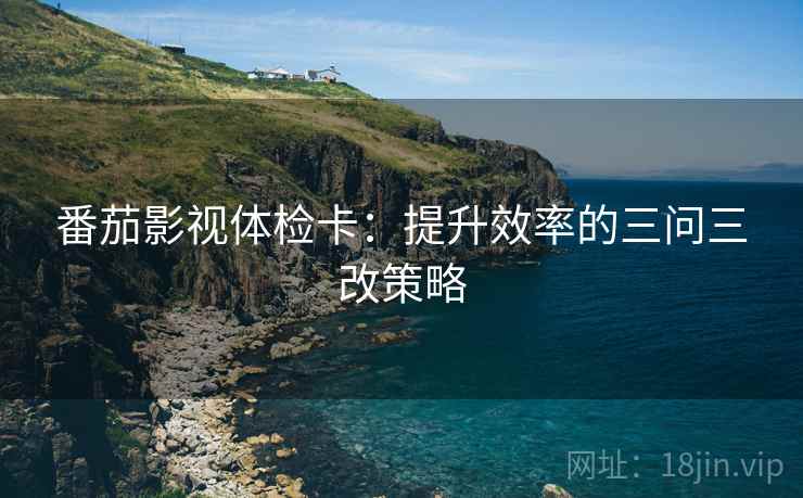 番茄影视体检卡：提升效率的三问三改策略