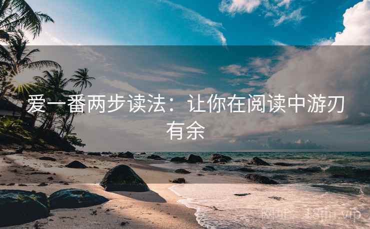 爱一番两步读法：让你在阅读中游刃有余
